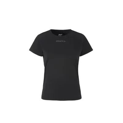 Ženska majica s kratkimi rokavi CRAFT CORE ESSENCE SS TEE BLACK